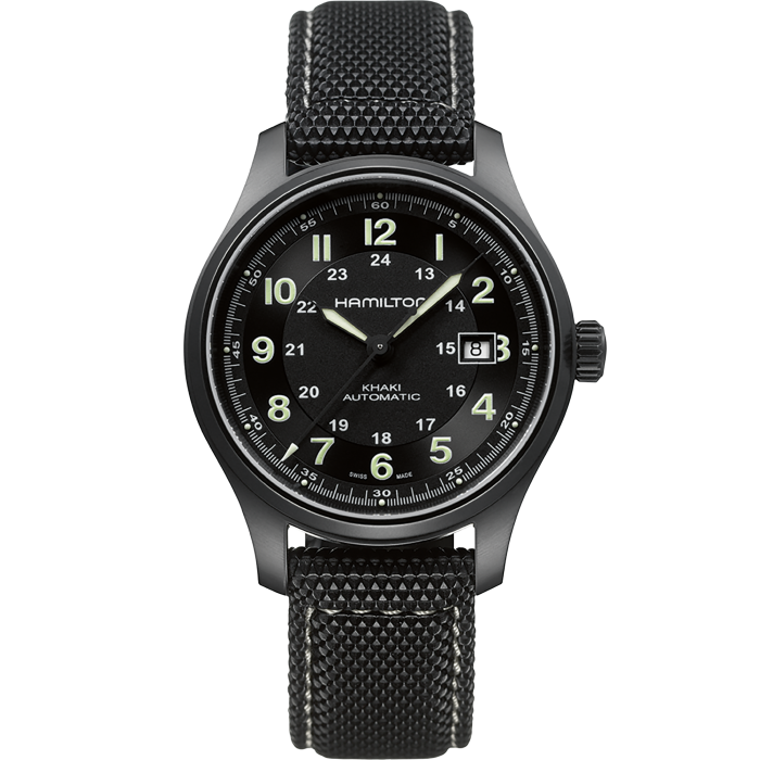 Khaki Field Titanium Auto H70575733 Hamilton Watch