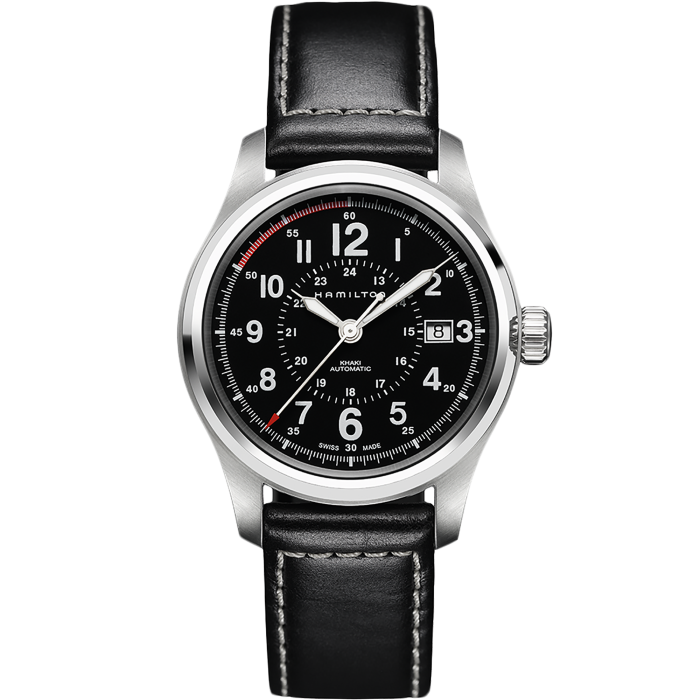 Khaki Field Auto - Dial color:Black - H70595733 | Hamilton Watch