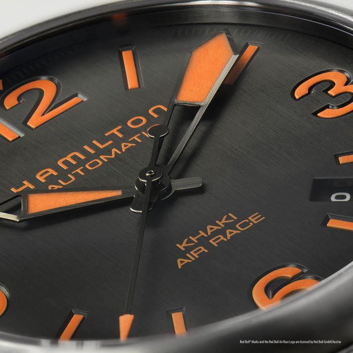 Khaki Aviation Air Race Auto - Dial color:Black - H76235131 | Hamilton Watch