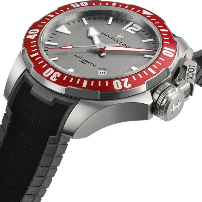 Hamilton frogman titanium hotsell