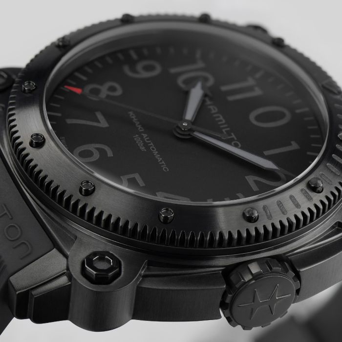 Khaki Navy BeLOWZERO Auto - Limited Edition - Dial color:Black - H78505332  | Hamilton Watch