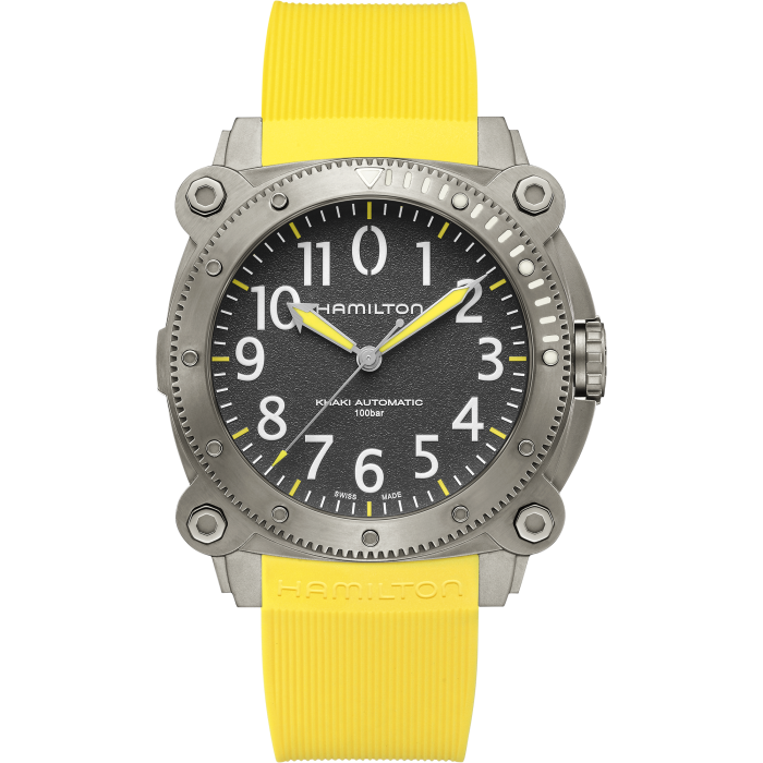 Khaki Navy BeLOWZERO Auto TITANIUM | Hamilton Watch - H78535380 | Hamilton  Watch