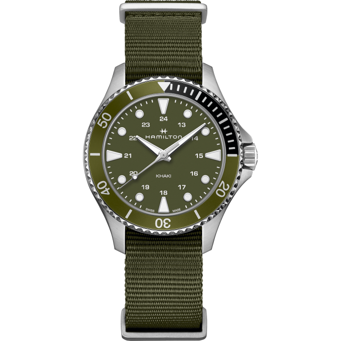 カーキ ネイビー Scuba Quartz | Hamilton Watch - H82241961 | Hamilton Watch