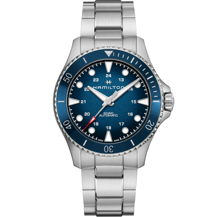 Khaki Navy Scuba Auto Dial color Blue H82505140 Hamilton Watch