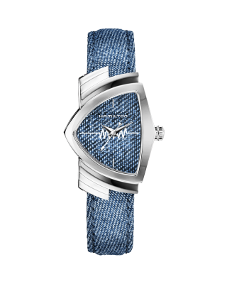 Ventura Quartz - Dial color:Blue - H24411941 | Hamilton Watch