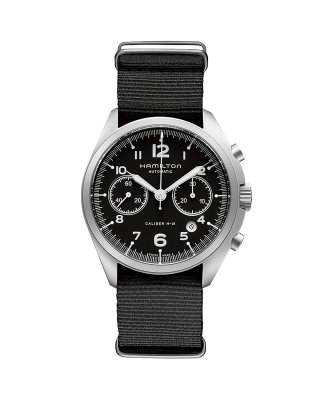 Khaki Aviation Pilot Pioneer - Dial color:Black - H76205530 | Hamilton ...