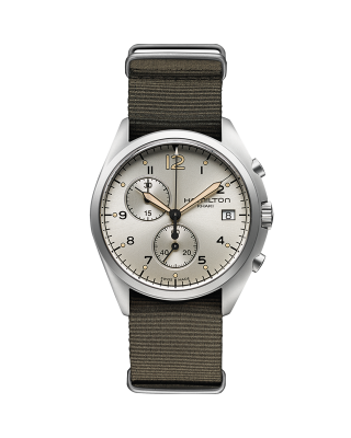 Khaki Aviation Chronometer Watch Pioneer - Beige Dial - H76456955 