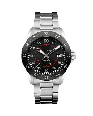 Khaki Aviation Pilot GMT Automatic Watch - H76755131 | Hamilton Watch