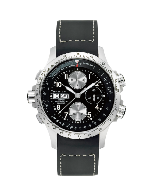 カーキ アビエーション X-Wind Auto Chrono - ダイヤルカラー:ブラック - H77616133 | Hamilton Watch