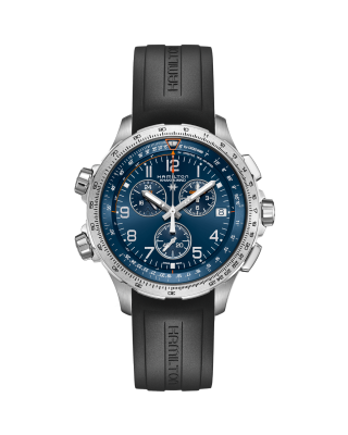 Khaki Aviation X-Wind GMT Chronometer Quartz Watch - H77912535 