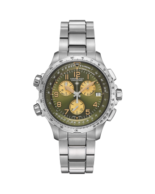 Khaki Aviation X-Wind GMT Chronometer Quartz Watch - H77912135