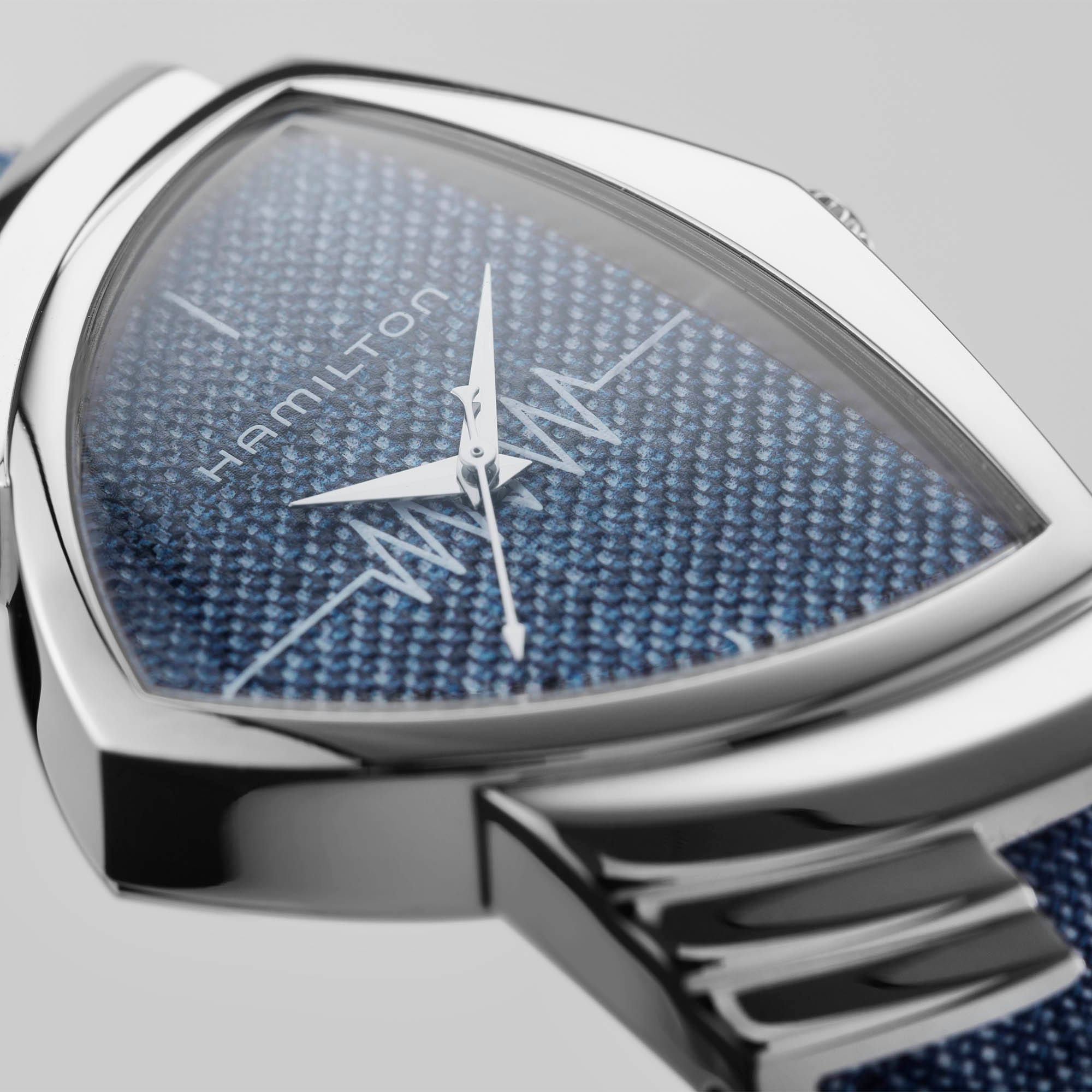 Ventura Quartz Watch - Blue Dial - H24411941 | Hamilton Watch