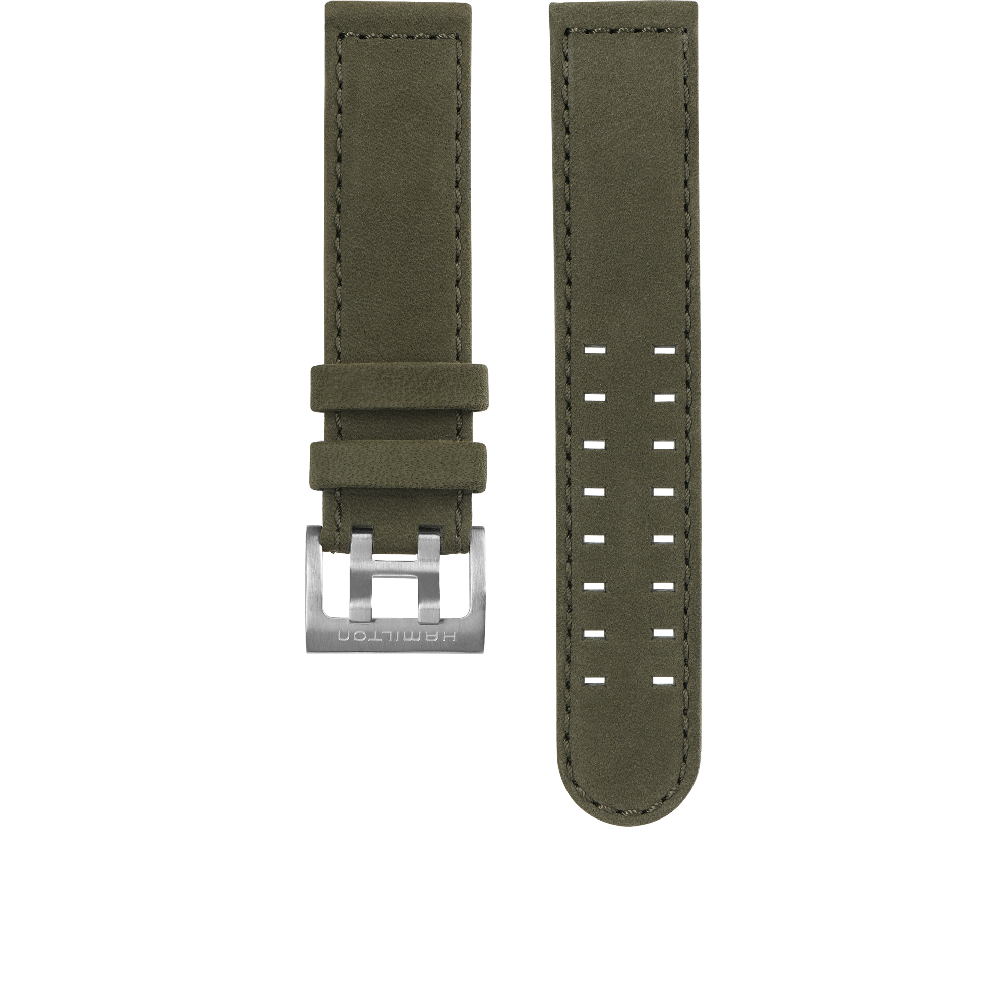 Khaki Field Green Strap 20mm | Hamilton Watch - H6000001191