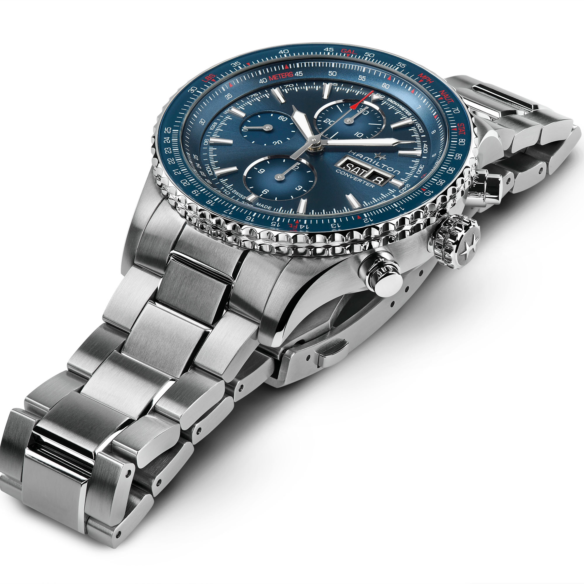 Khaki Aviation Converter Auto Chrono | Hamilton Watch - H76746140