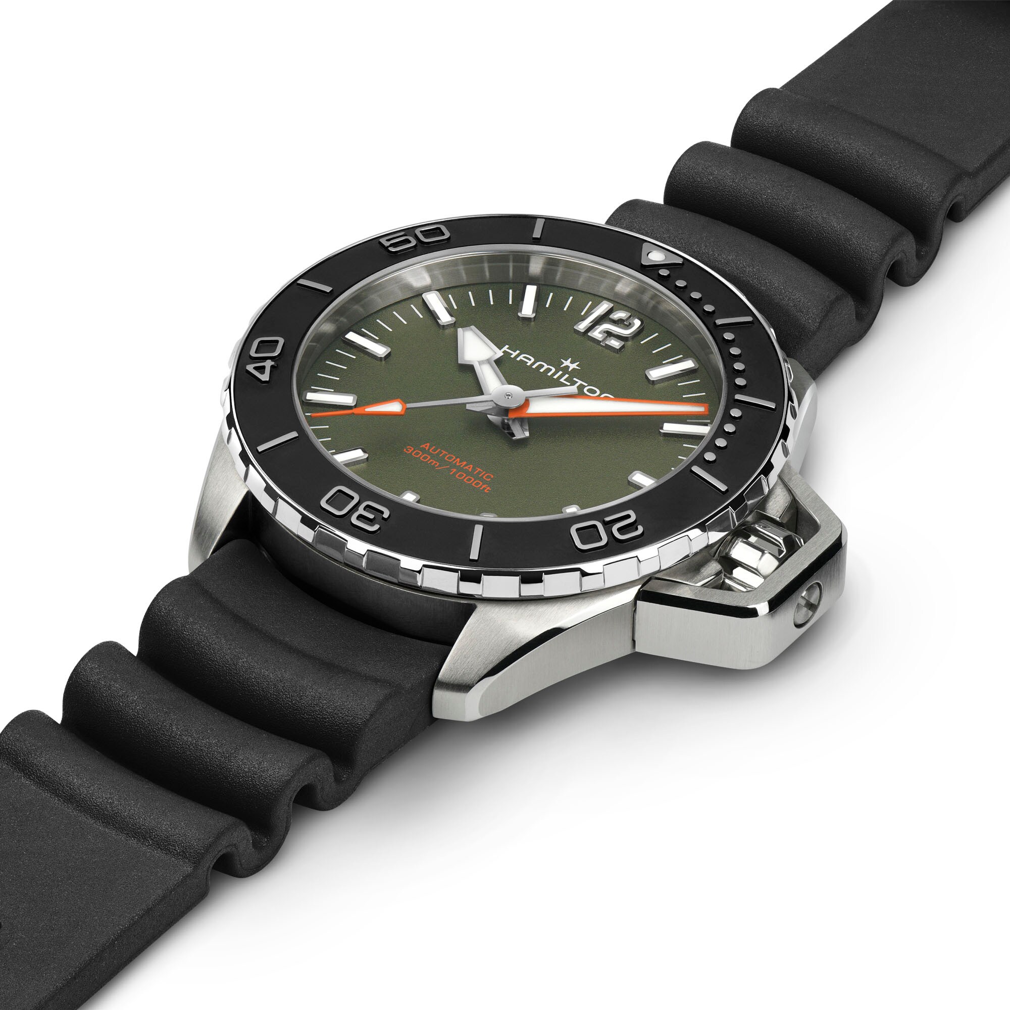 カーキ ネイビー 【直営店・オンラインブティック限定】Openwater Auto | Hamilton Watch - H77455360 |  Hamilton Watch