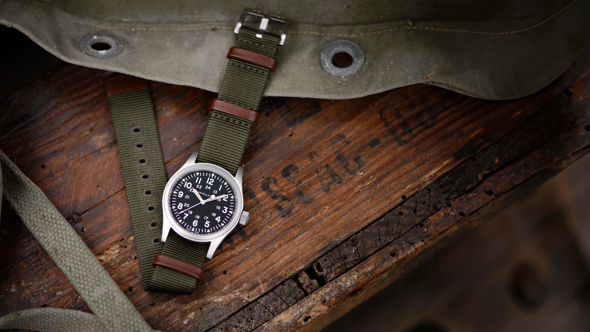 Khaki field mechanical 38mm hotsell