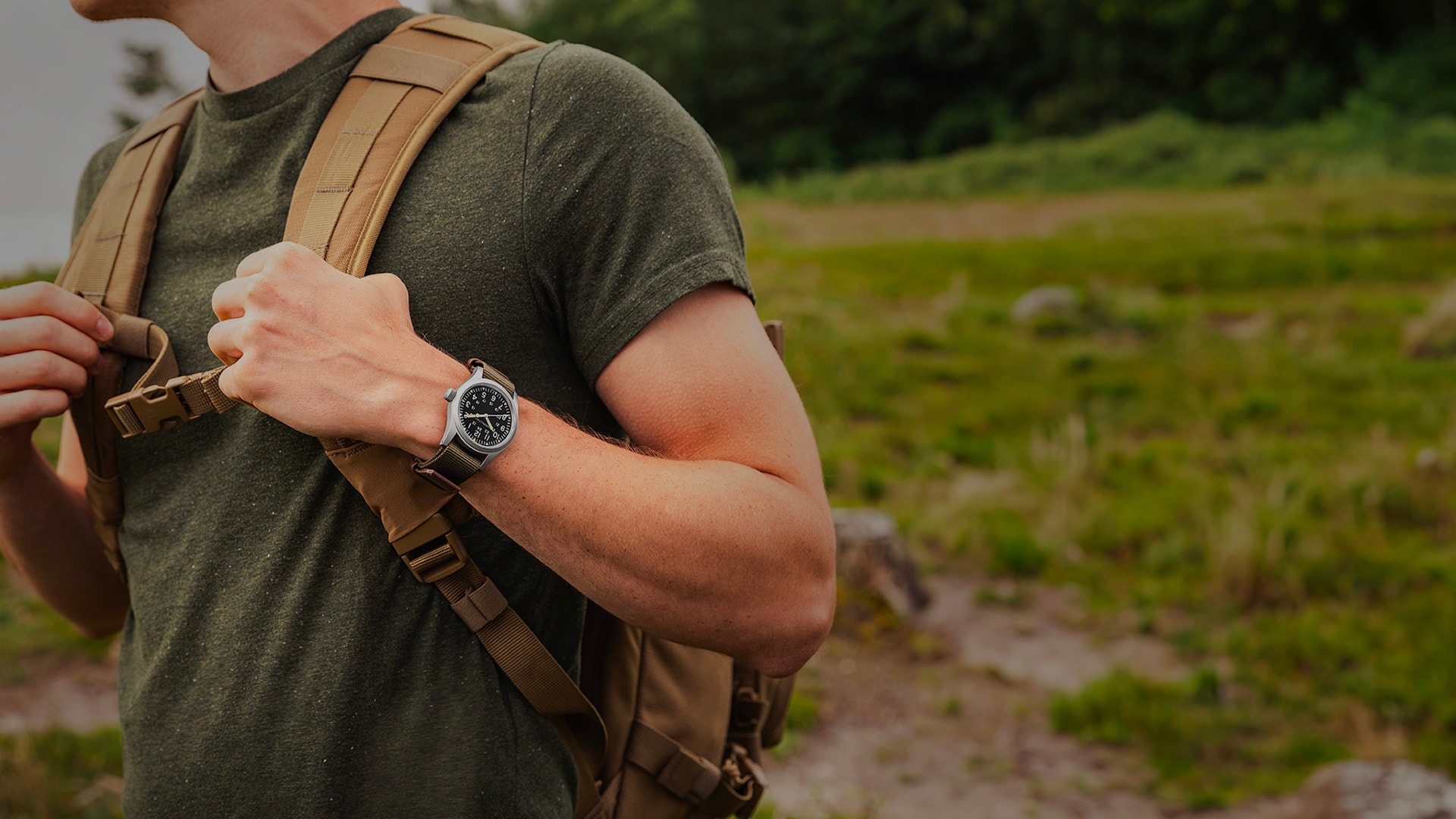 Khaki Field Mechanical 38mm - Dial color:Black - H69439931 | Hamilton Watch